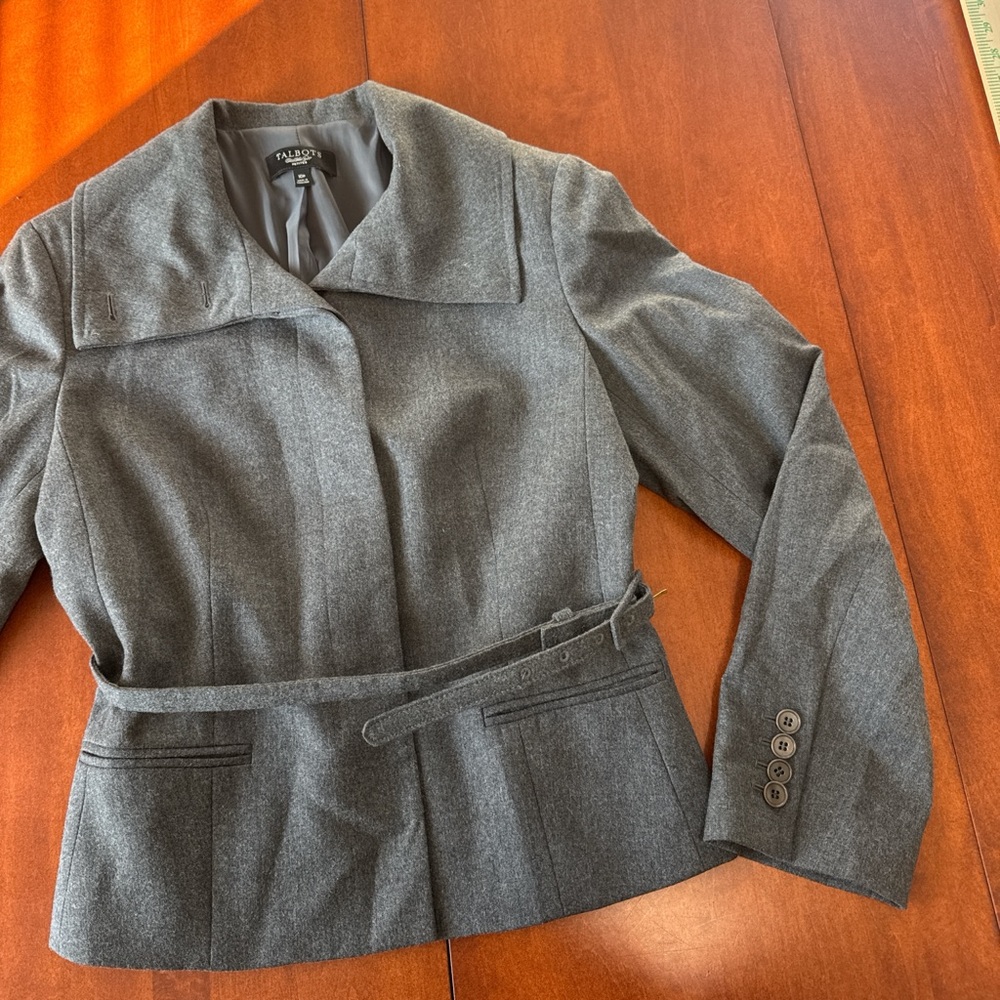 Talbots Women's Gray Blazer